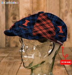 Illinois Fighting Illini NCAA3 Classic Newsboy Cap M05