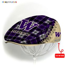 Washington Huskies NCAA2 Jeff Cap, Flat Cap, Driving Cap M50