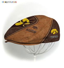 Iowa Hawkeyes NCAA Jeff Cap, Flat Cap, Driving Cap M52