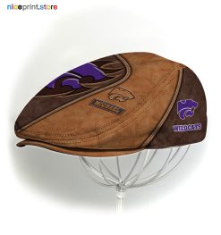 Kansas State Wildcats NCAA Jeff Cap, Flat Cap, Driving Cap M52