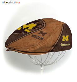 Michigan Wolverines NCAA Jeff Cap, Flat Cap, Driving Cap M52