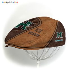 Hawaii Rainbow Warriors NCAA2 Jeff Cap, Flat Cap, Driving Cap M52