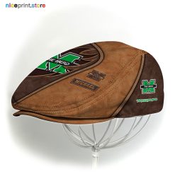Marshall Thundering Herd NCAA2 Jeff Cap, Flat Cap, Driving Cap M52