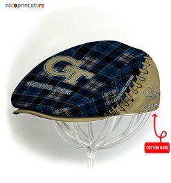 Georgia Tech Yellow Jackets NCAA3 Jeff Cap, Flat Cap, Driving Cap M50