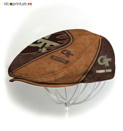 Georgia Tech Yellow Jackets NCAA3 Jeff Cap, Flat Cap, Driving Cap M52