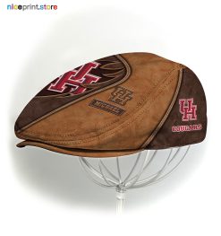 Houston Cougars NCAA3 Jeff Cap, Flat Cap, Driving Cap M52
