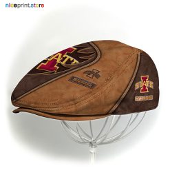 Iowa State Cyclones NCAA3 Jeff Cap, Flat Cap, Driving Cap M52