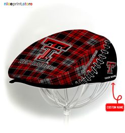Texas Tech Red Raiders NCAA3 Jeff Cap, Flat Cap, Driving Cap M50