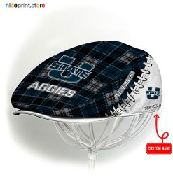 Utah State Aggies NCAA3 Jeff Cap, Flat Cap, Driving Cap M50