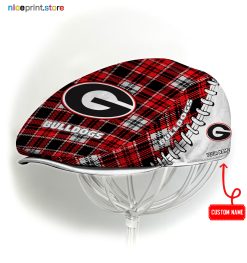 Georgia Bulldogs NCAA Jeff Cap, Flat Cap, Driving Cap M50