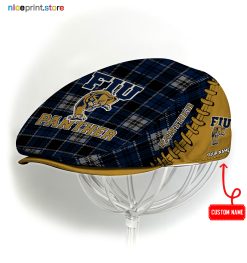 Fiu Golden Panthers NCAA4 Jeff Cap, Flat Cap, Driving Cap M50
