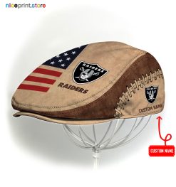 Las Vegas Raiders NFL Jeff Cap, Driving Cap, Golf Cap M52