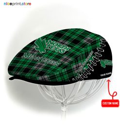 North Texas Mean Green NCAA4 Jeff Cap, Flat Cap, Driving Cap M50