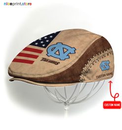 North Carolina Tar Heels NCAA2 Jeff Cap, Flat Cap, Driving Cap M55