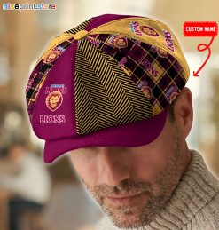 Brisbane Lions AFL Newsboy Classic Cap M04