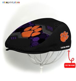 Clemson Tigers NCAA Jeff Cap, Flat Cap, Driving Cap M53