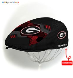 Georgia Bulldogs NCAA Jeff Cap, Flat Cap, Driving Cap M53