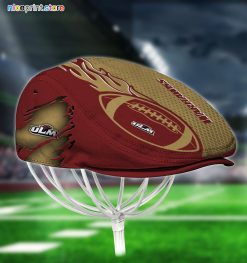 Louisiana–Monroe Warhawks NCAA4 Jeff Cap, Flat Cap, Driving Cap M48