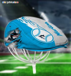 Miami Marlins MLB Jeff Cap, Driving Cap, Golf Cap M48