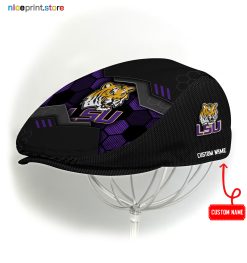 LSU Tigers NCAA Jeff Cap, Flat Cap, Driving Cap M53