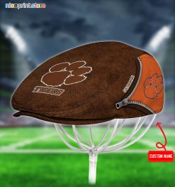 Clemson Tigers NCAA Jeff Cap, Flat Cap, Driving Cap M27