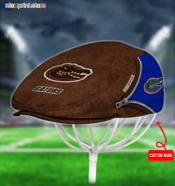 Florida Gators NCAA Jeff Cap, Flat Cap, Driving Cap M27