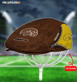 Iowa Hawkeyes NCAA Jeff Cap, Flat Cap, Driving Cap M27