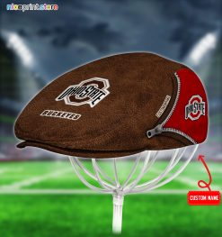 Ohio State Buckeyes NCAA Jeff Cap, Flat Cap, Driving Cap M27