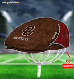 Oklahoma Sooners NCAA Jeff Cap, Flat Cap, Driving Cap M27