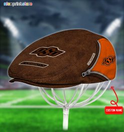 Oklahoma State Cowboys NCAA Jeff Cap, Flat Cap, Driving Cap M27