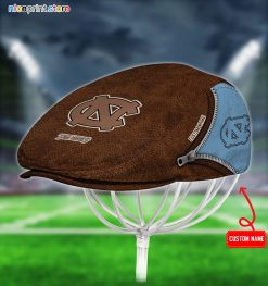 North Carolina Tar Heels NCAA2 Jeff Cap, Flat Cap, Driving Cap M27