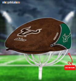 South Florida Bulls NCAA2 Jeff Cap, Flat Cap, Driving Cap M27