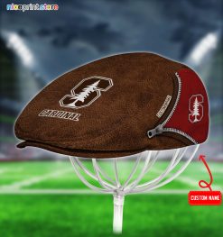 Stanford Cardinal NCAA2 Jeff Cap, Flat Cap, Driving Cap M27