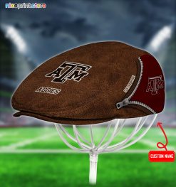 Texas AM Aggies NCAA2 Jeff Cap, Flat Cap, Driving Cap M27