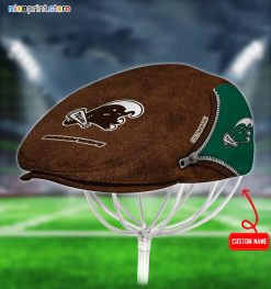 Tulane Green Wave NCAA2 Jeff Cap, Flat Cap, Driving Cap M27