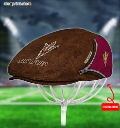 Arizona State Sun Devils NCAA3 Jeff Cap, Flat Cap, Driving Cap M27