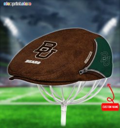 Baylor Bears NCAA3 Jeff Cap, Flat Cap, Driving Cap M27