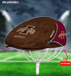 Iowa State Cyclones NCAA3 Jeff Cap, Flat Cap, Driving Cap M27