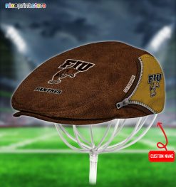 Fiu Golden Panthers NCAA4 Jeff Cap, Flat Cap, Driving Cap M27