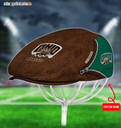 Ohio Bobcats NCAA4 Jeff Cap, Flat Cap, Driving Cap M27