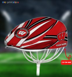 Wisconsin Badgers NCAA Jeff Cap, Flat Cap, Driving Cap M29