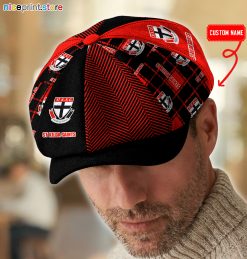 St Kilda Saints AFL Newsboy Classic Cap M04