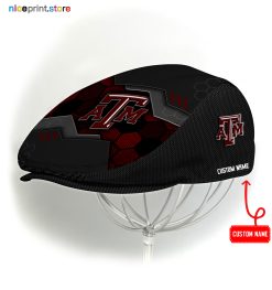 Texas AM Aggies NCAA2 Jeff Cap, Flat Cap, Driving Cap M53