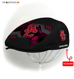 USC Trojans NCAA2 Jeff Cap, Flat Cap, Driving Cap M53
