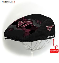 Virginia Tech Hokies NCAA2 Jeff Cap, Flat Cap, Driving Cap M53