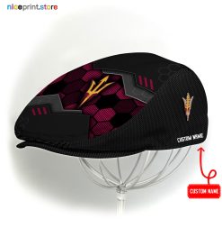 Arizona State Sun Devils NCAA3 Jeff Cap, Flat Cap, Driving Cap M53