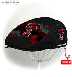 Texas Tech Red Raiders NCAA3 Jeff Cap, Flat Cap, Driving Cap M53