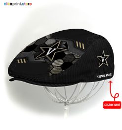 Vanderbilt Commodores NCAA3 Jeff Cap, Flat Cap, Driving Cap M53