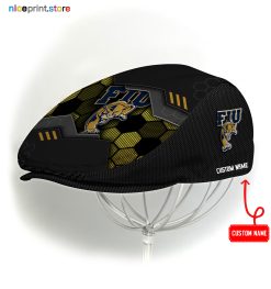 Fiu Golden Panthers NCAA4 Jeff Cap, Flat Cap, Driving Cap M53