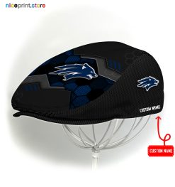 Nevada Wolf Pack NCAA4 Jeff Cap, Flat Cap, Driving Cap M53